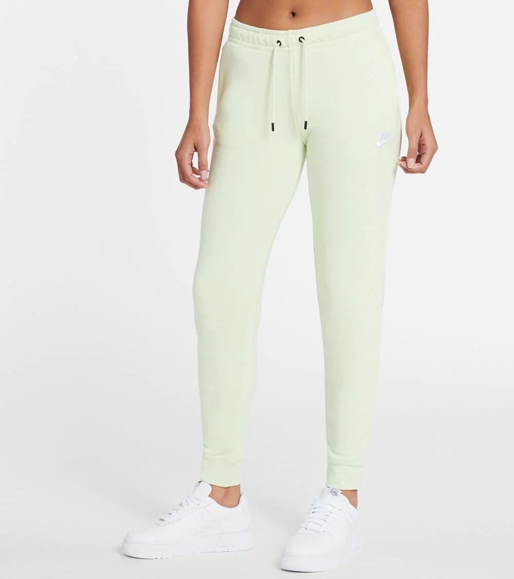 NEW Nike Sportswear Essential Fleece Jogger Pants Lime Ice Women's Size Large